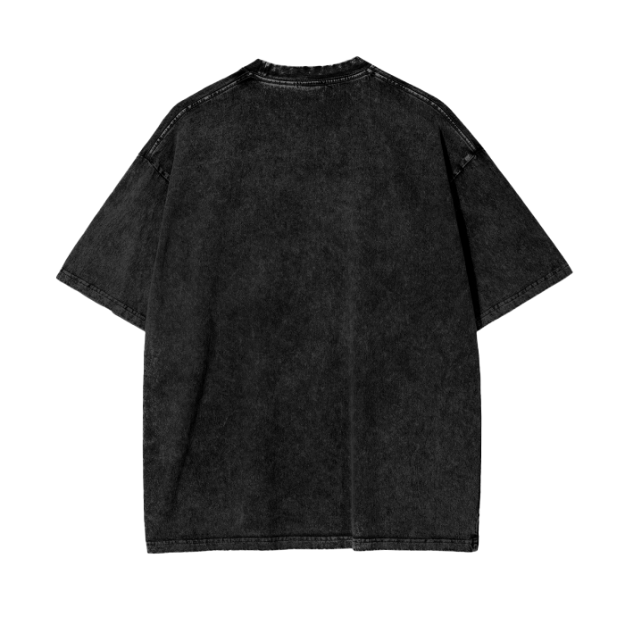 Future Big Face Tee, Back Shirt, Black Tee, Acid Wash Tee, Vintage Tee, Oversize Tee