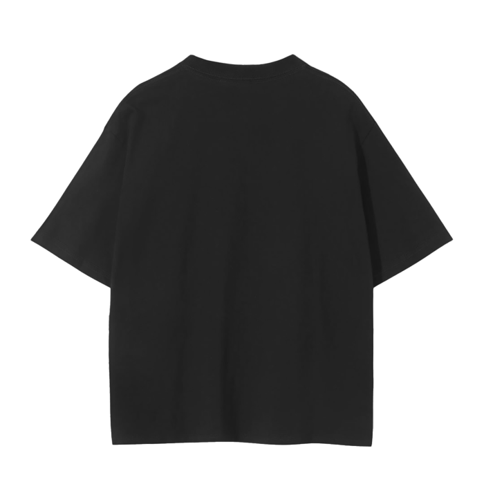 Post Malone Tee, Back Shirt, Black Tee, Drop Shoulder Seamless Tee